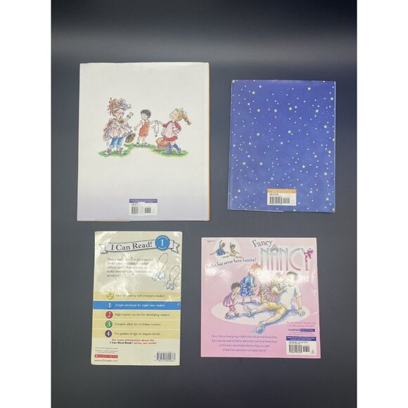 Fancy Nancy Books Lot of 4 Children’s Girls Jane O’Conner Hardback Paperback - Picture 2 of 10